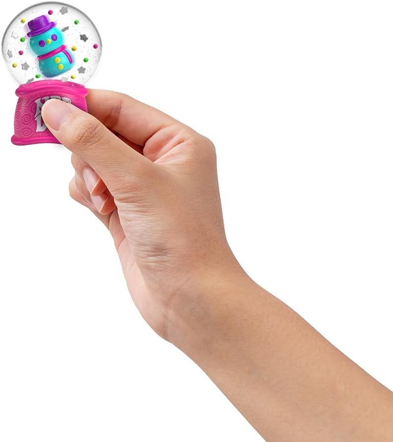 Schylling NeeDoh Squishmas Squish N- Snow Globes – Christmas Squeeze Toy – Assorted Colors – Ages 3 to Adult (Pack of 1)