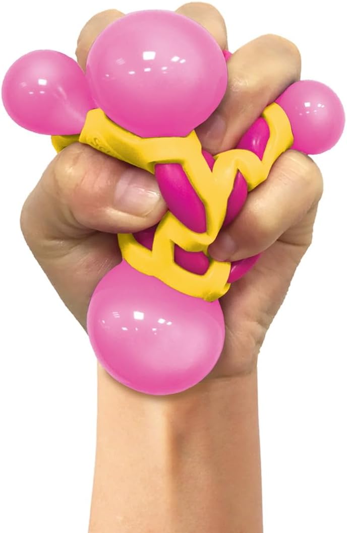 Schylling NeeDoh Atomic – Sensory Squeeze Toy – Satisfying Dough Filling – 2.25 Wide – Color May Vary (Pack of 1)