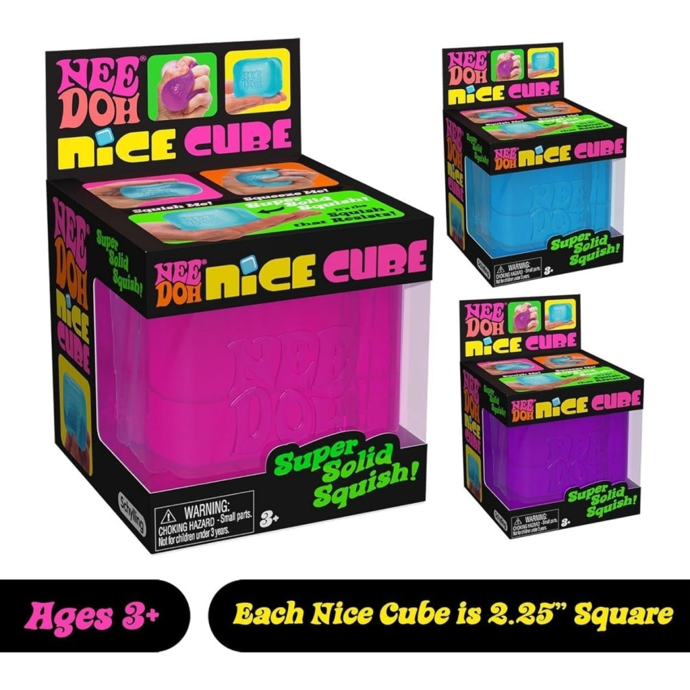 NeeDoh Nice Cube – Solid Squish