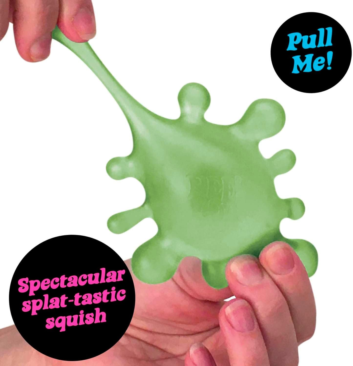 Schylling NeeDoh SplootSplat -The Splat That Sploots – Sensory Toy to Squish. Squeeze. and Pull – Ages 3 and Up – Color May Vary; One Per Pack