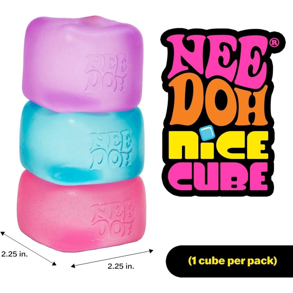 NeeDoh Nice Cube – Solid Squish
