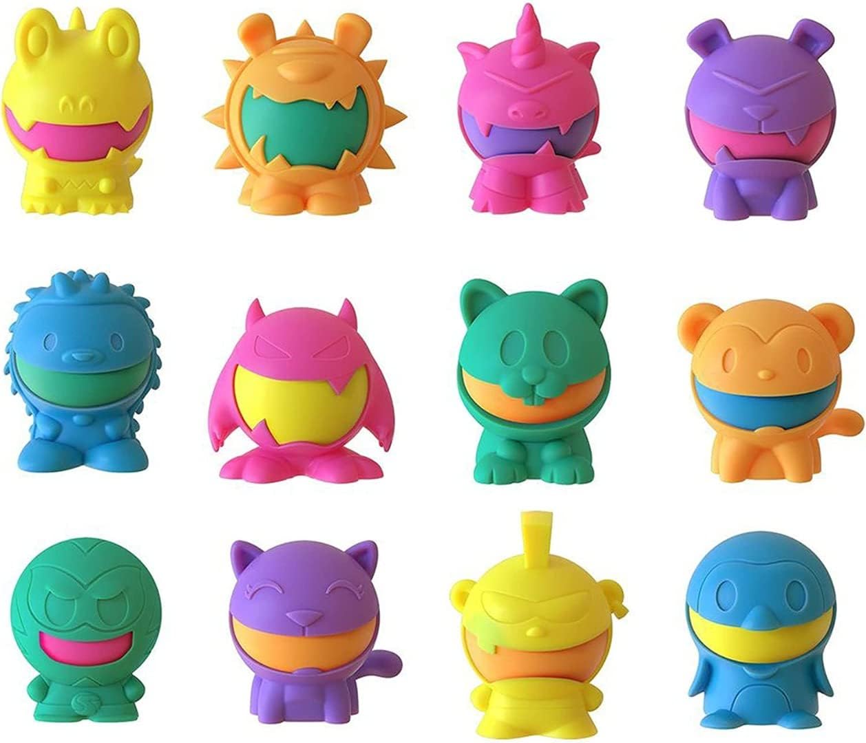 GrandeNero Squeezy. Stretchy-Dohjees Pop – Swap Teenie Nee Doh on The Inside (One Per Order)-Blind Box