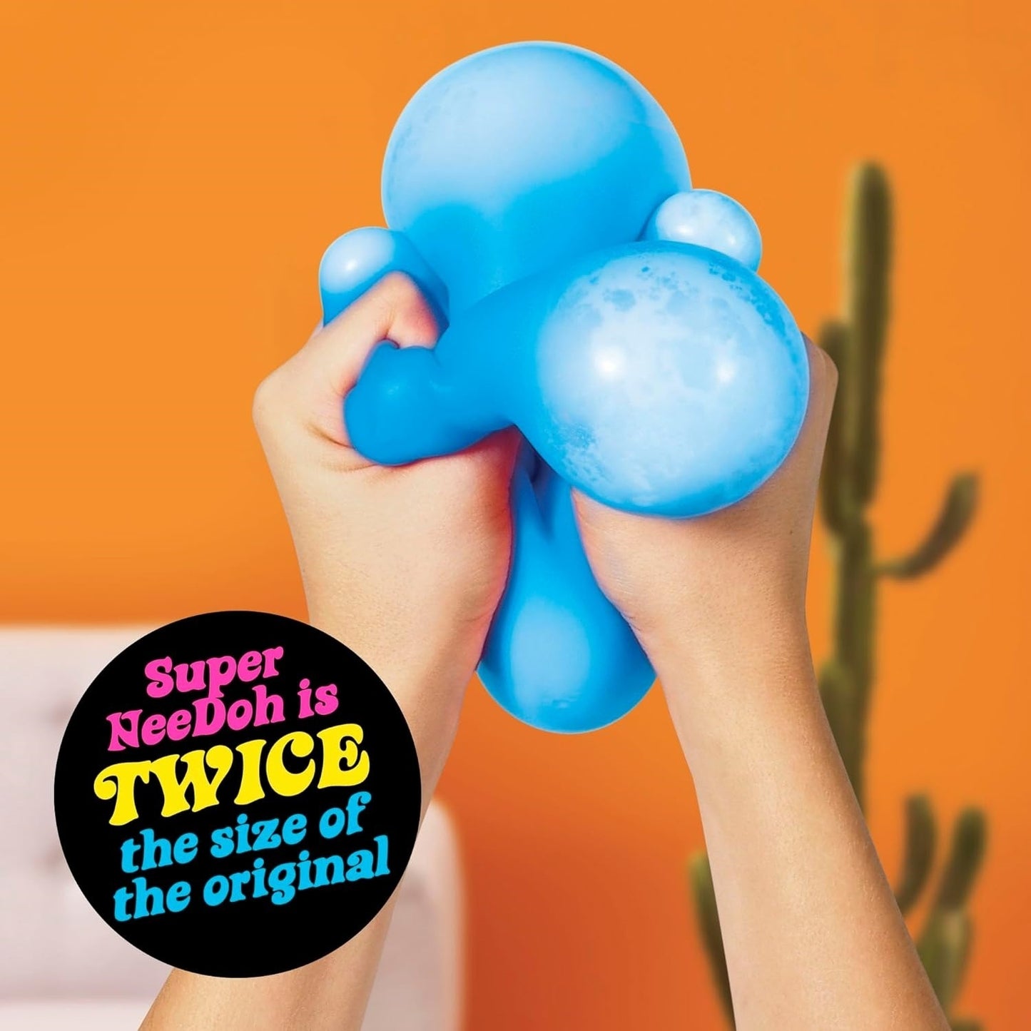 Super NeeDoh – Jumbo Stress Ball – 4.5 – Assorted