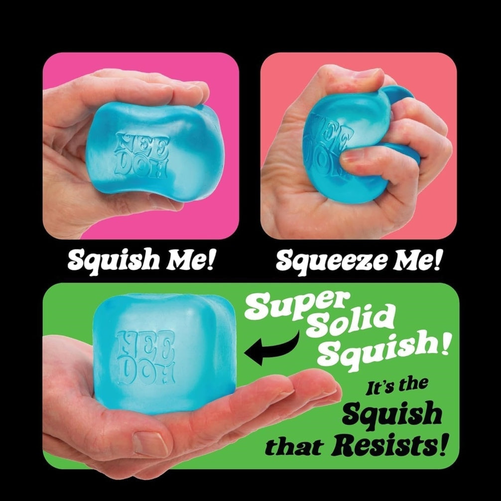 NeeDoh Nice Cube – Solid Squish