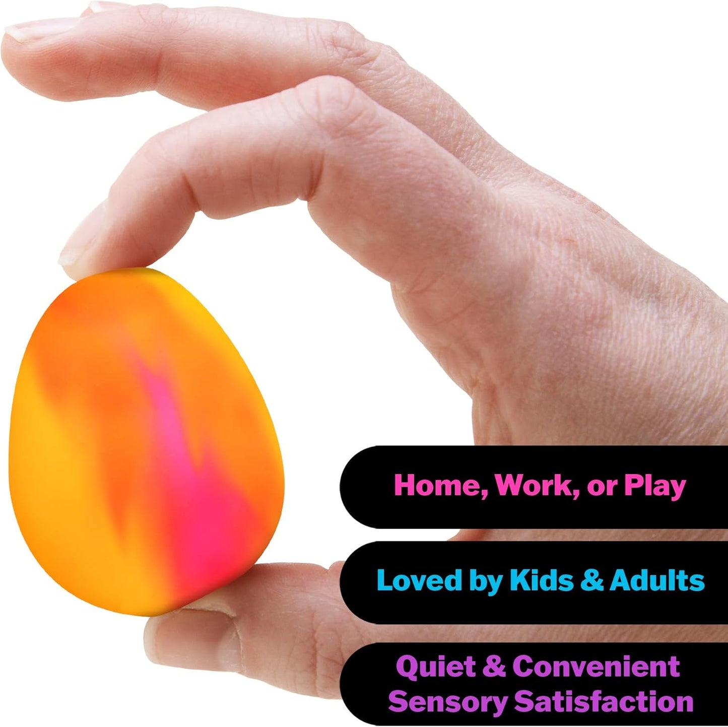 Schylling Needoh Dippin Dazzler – Sensory Squeeze Toy – Colors May Vary