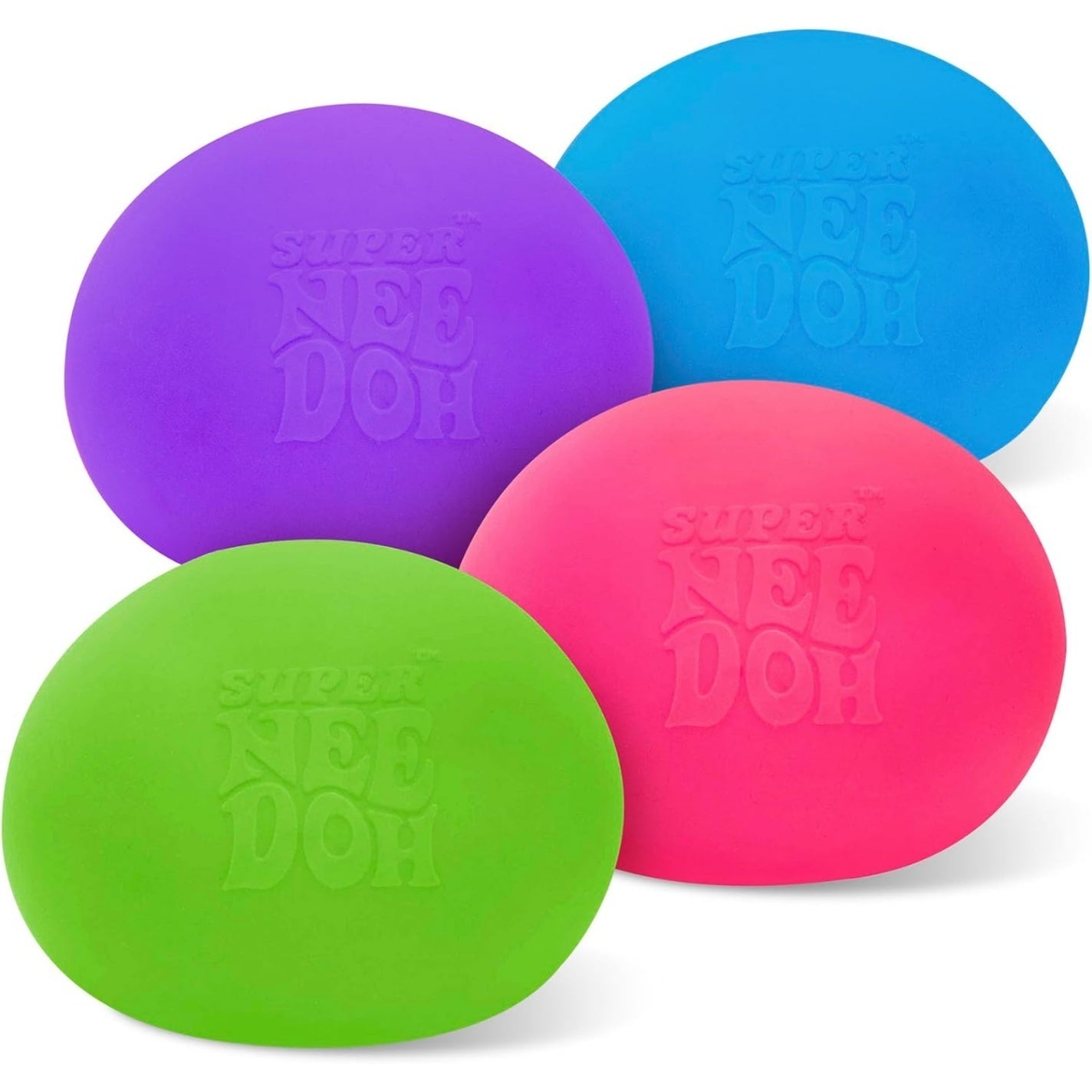 Super NeeDoh – Jumbo Stress Ball – 4.5 – Assorted